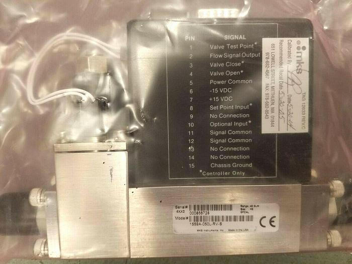 Used MKS Mass Flow Controller 1559A 050L RN S Seven Available Free Shipping!