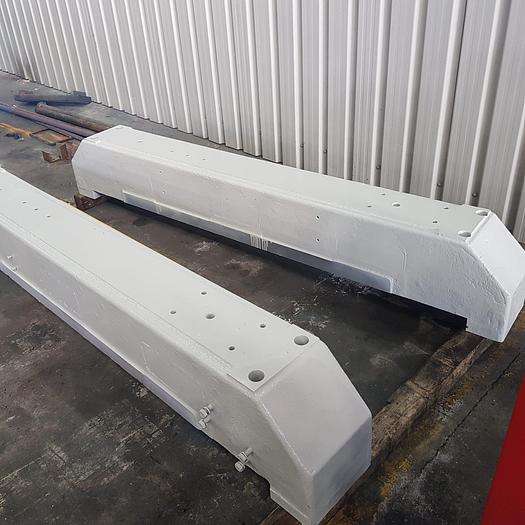 Refurbished 1986 Buzuluk 660mm dia x 2130mm two roll mill