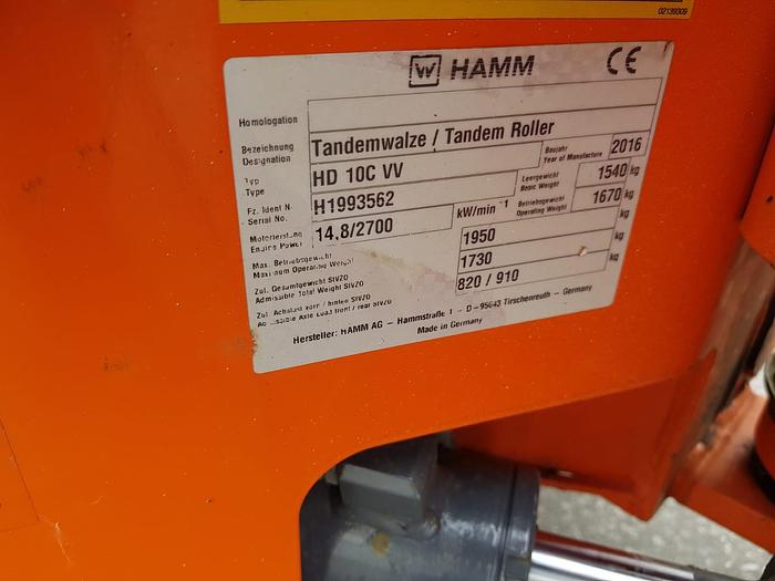 Used HAMM HD10