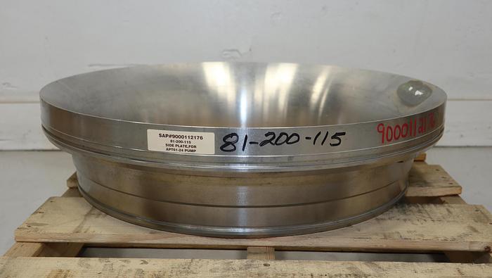 Unused Sulzer APT61-24 Suction Side Plate #44580