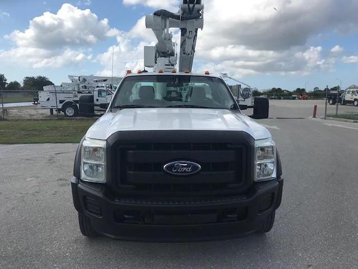Used 2013 Ford F550 Altec AT40M 45ft Material Handler Bucket Truck - C40028