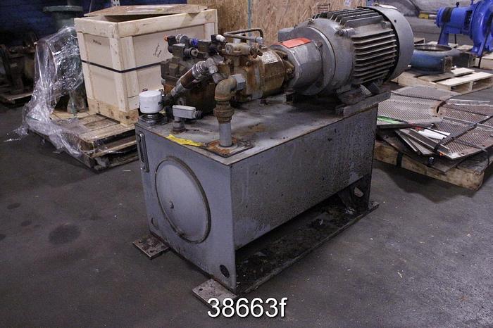 Used Marathon Ramjet Hydraulic Rejects Press, 70x80" Tapeed Inlet, 60x36" Discharge #38663