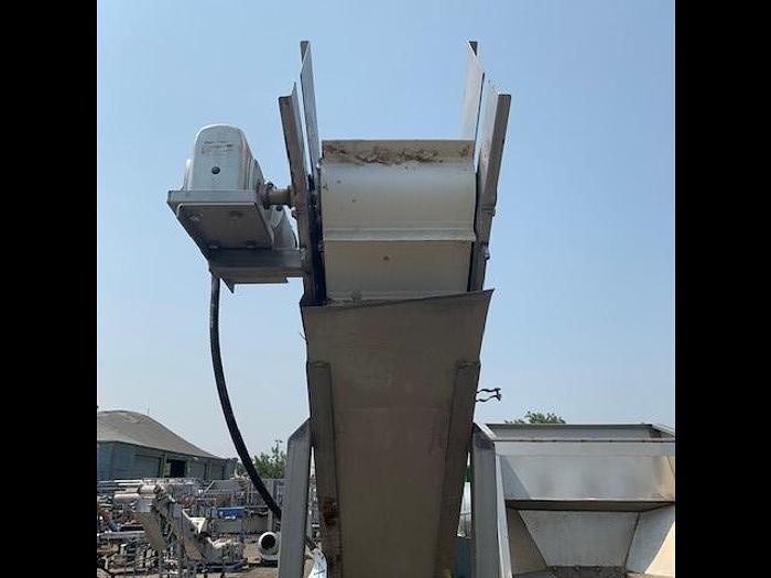 Used 12' Long' x 12" Wide Stainless Steel Elevator