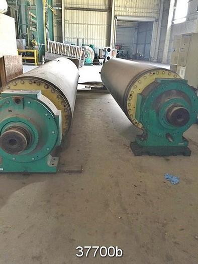Used (2) Tampella Press Rolls, 52" Diameter, 179" Face #37700