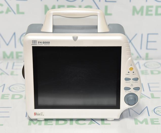 Mindray PM8000 Patient Monitor EKG NIBP Color Screen