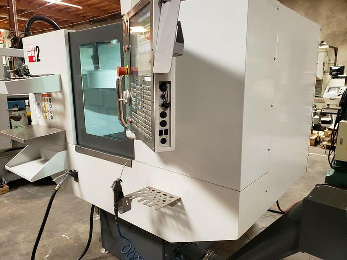 Used 2017 HAAS Super Mini Mill 2 CNC 4-Axis Vertical Machining Center ***Low Hours***