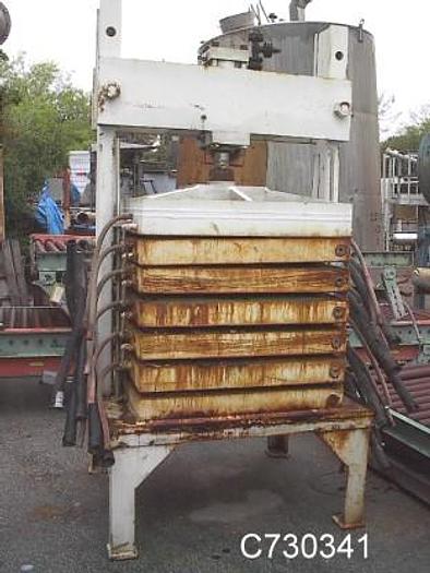 Used Filter, P&F, 36" x 36", C/st, Womach, Vert, 54 SF, 4.5CF #C730341