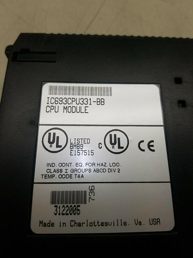 Used GE Fanuc IC693CPU331-BB CPU Module