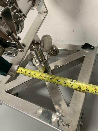 Used Bosio Stainless Steel 2850 Powder Passage System w/Rechner KAS-80-30-A-Y5 Sensor