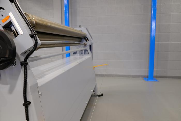 UZMA RM model 1590mm x 95mm Power roller 2mm