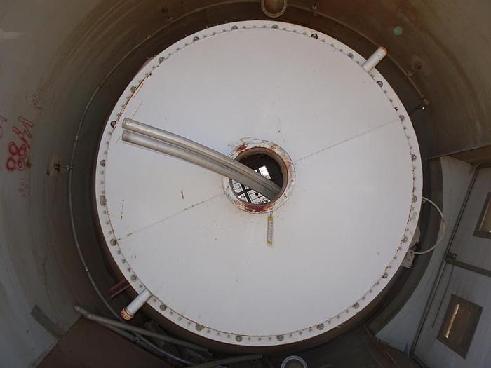 Used Silo, 1,750 CF, 12' X 15', Cone Bottom, Dust Collector, #S742417