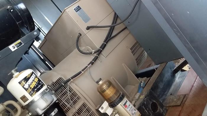 Used Cummins KTA38-G3 with Stamford alternator in container with Low hours.