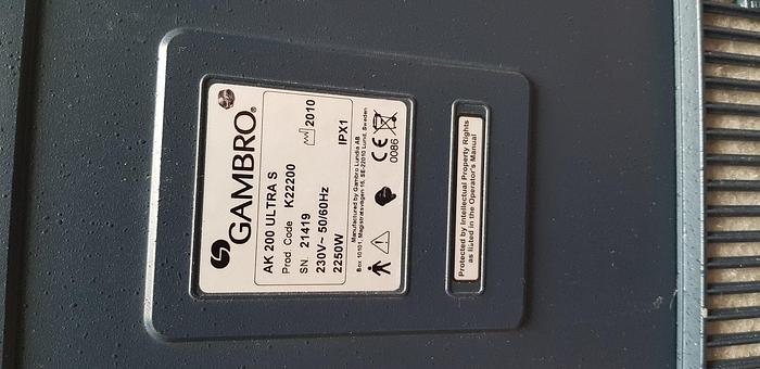 Gebraucht GAMBRO System AK 200 Ultra S Dialysegerät