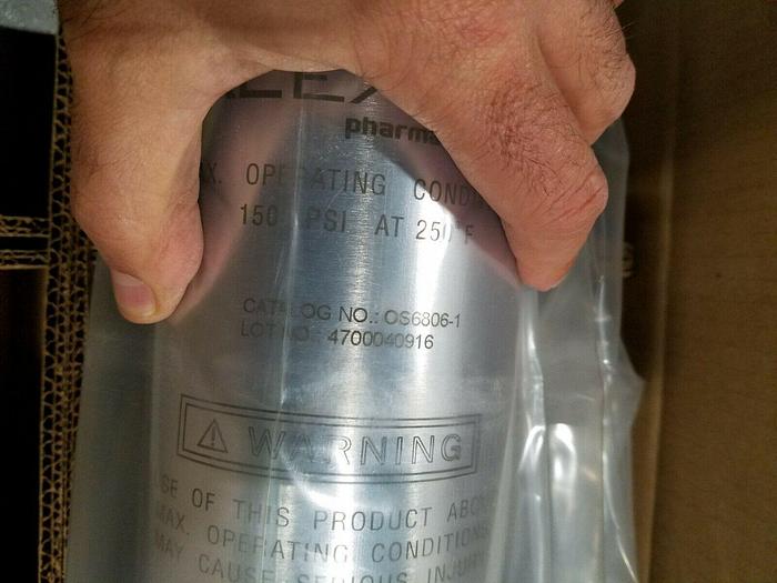 SS Filter Housing 0S6806-1 Round 2 High 1/2 TC Vent 15 Ra EP 150 PSI at 250° F