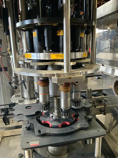 Used Zalkin 6-head rotary Plastic Capper