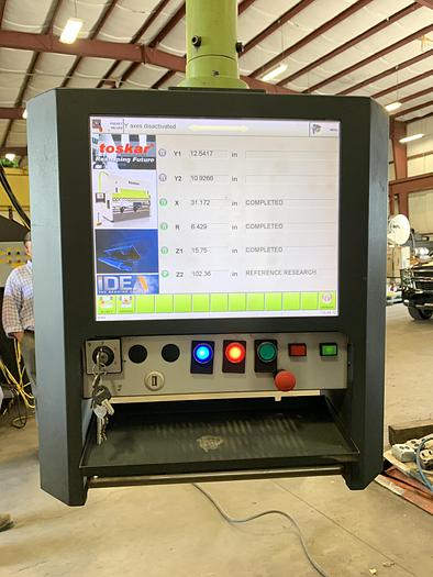 Used 2014 220 Ton Toskar CNC Hydraulic Press Brake