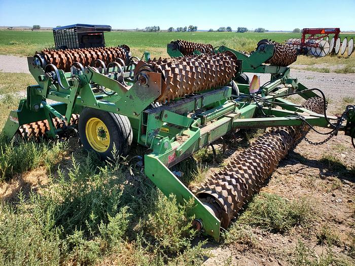 Used 25' John Deere 970 Roller Harrow