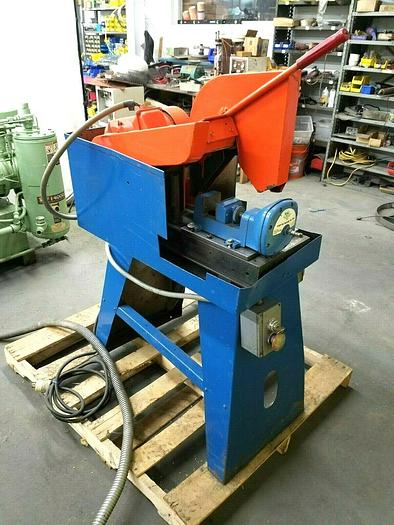 Used Speed Cut 10" Abrasive Cut Off Chop Saw Machine with Pneumatic Vise Ships Free