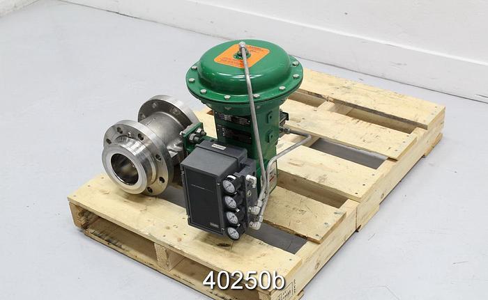 Used Fisher 4" Vee Ball Control Valve, V150 #40250