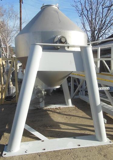 Used Mixer, Conical, 75 CF, 304 S/st, Patterson-Kelley, No Bar, #S742741