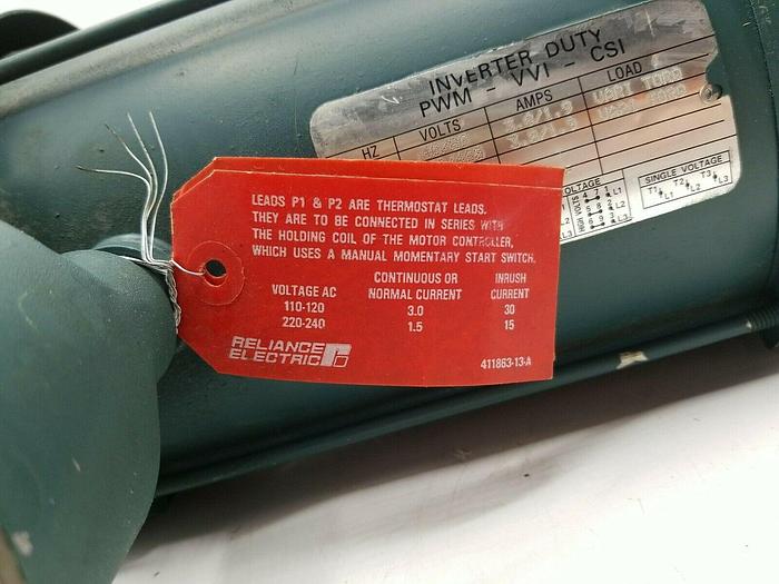 Used reliance R7919453N-JF Type J Ph.3 Hp.1 5.