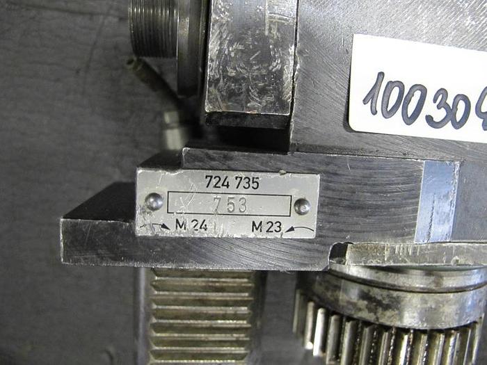 Gebraucht Angetriebenes Werkzeug VDI 40 Werkzeugaufnahme Traub 724 735