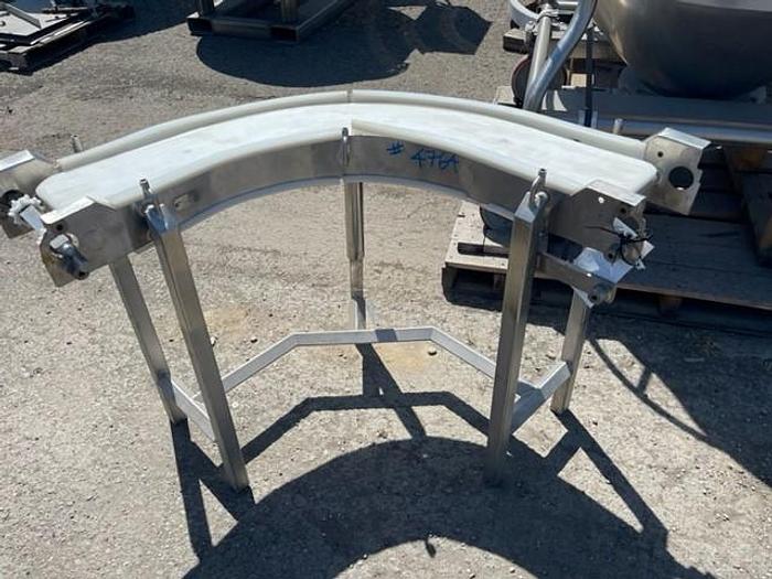 Used 90 Degree Table Top Chain Conveyor