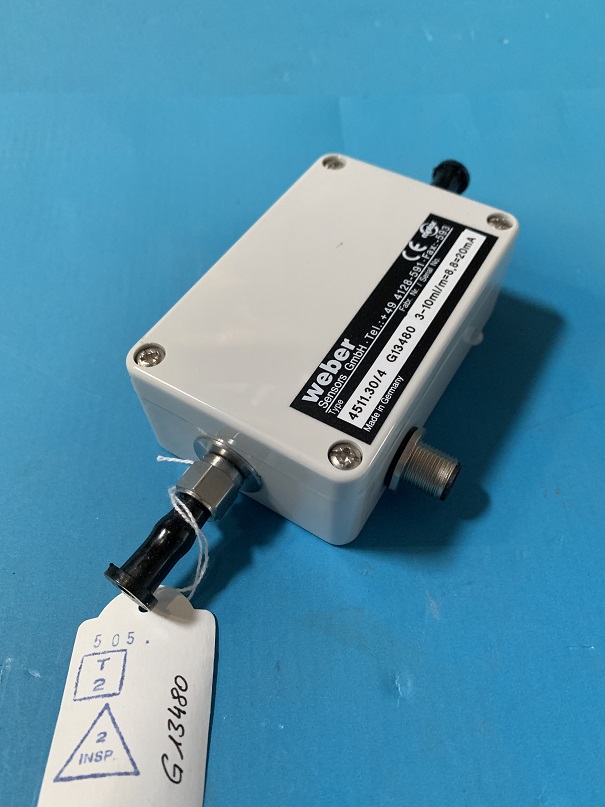 Used Weber inline flow Valve 4511.30/4  g135480