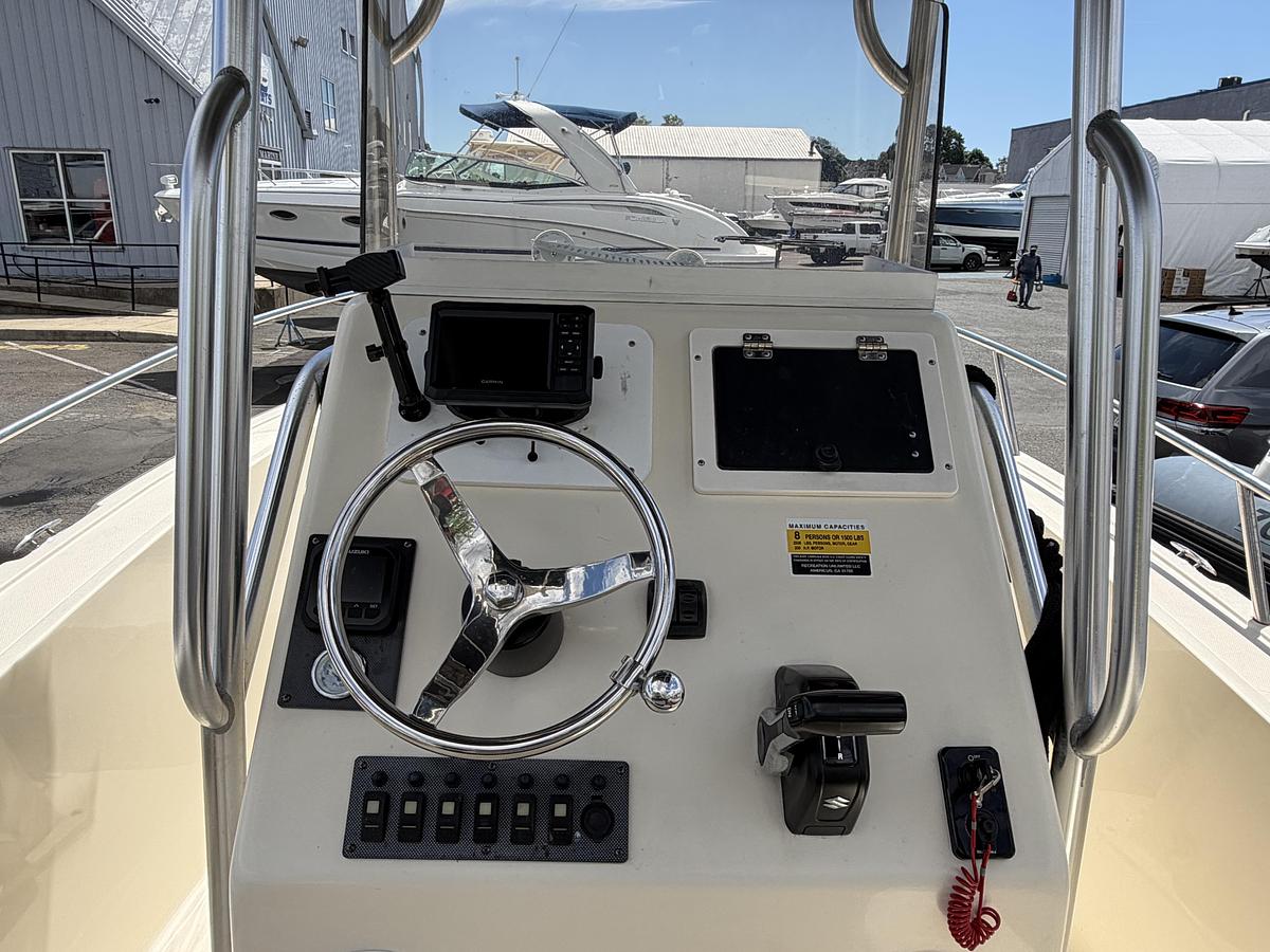 Used 2013 Key Largo 210CC w/ 2024 Suzuki 200 4-Stroke