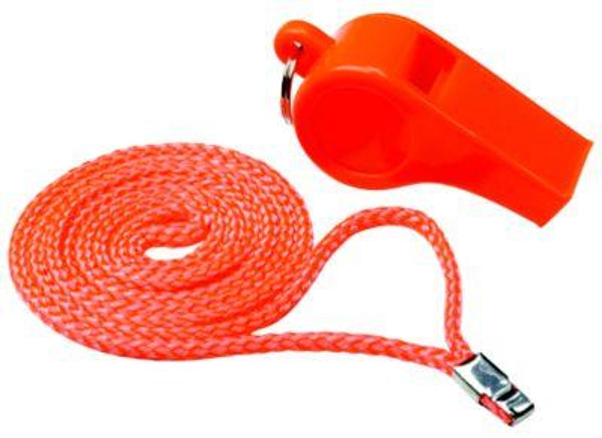 SEACHOICE ORANGE WHISTLE