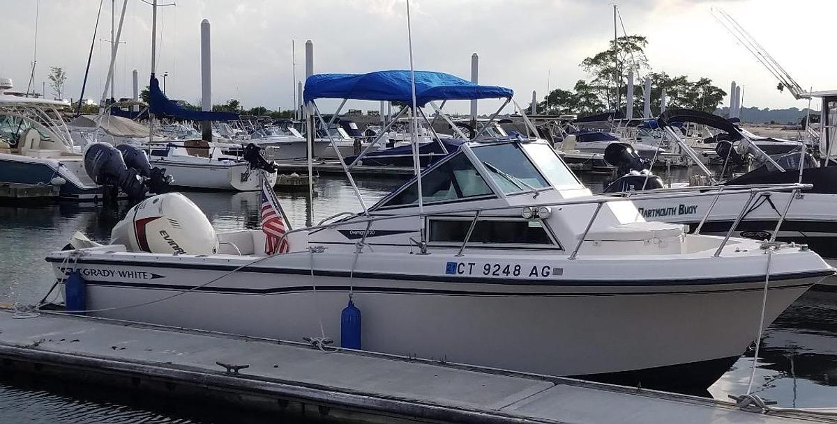 Used 1988 Grady White 204-C Overnighter w/ 2016 Evinrude 150 Etec