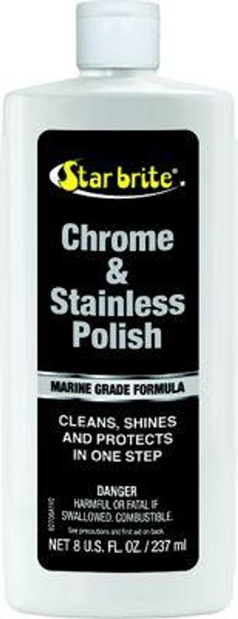 STAR BRITE CROME & STAINLESS-STEEL POLISH - 8oz