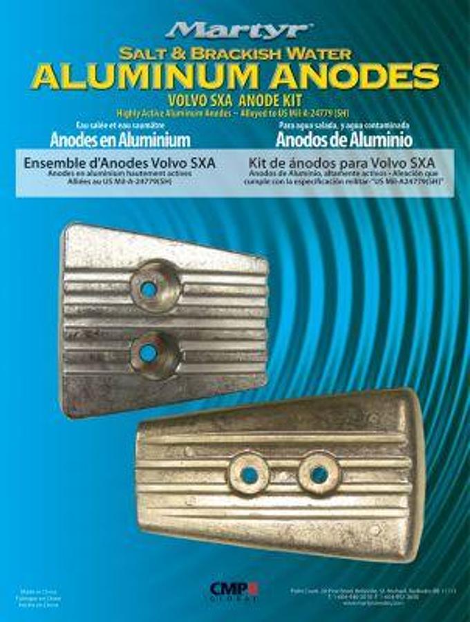 MARTYR ALUMINIUM DRIVE KIT ANODE