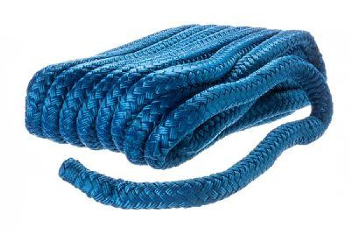SEACHOICE DOUBLE BRAIDED BLUE DOCKLINE - 5/8in x 25Ft