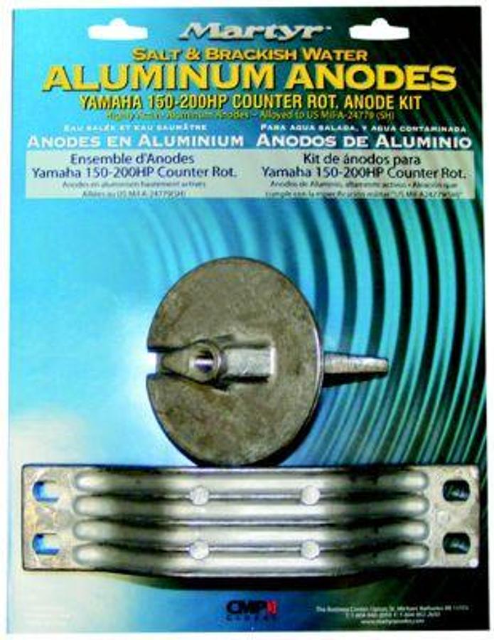 MARTYR YAMAHA ANODE KIT - 150-200HP