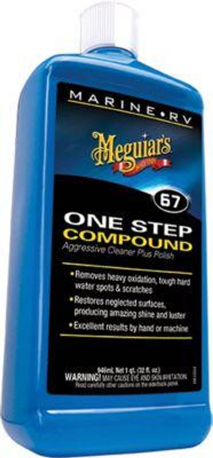MEGIUAR'S CLEANER & POLISH 1-STEP COMPOUND - Qt