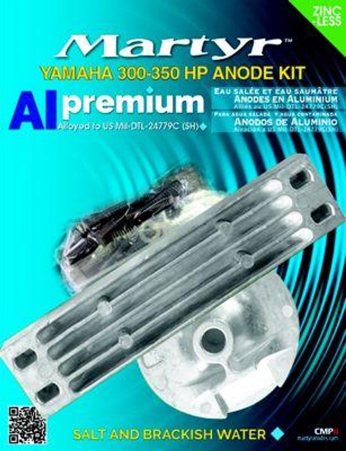 MARTYR YAMAHA ANODE KIT - 300-350HP