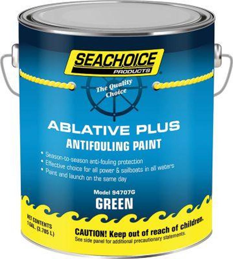 SEACHOICE ABLATIVE PLUS PREMIUM ANTIFOULING PAINT GREEN - Gl
