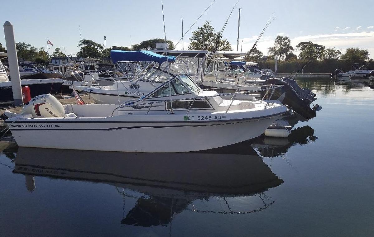 Used 1988 Grady White 204-C Overnighter w/ 2016 Evinrude 150 Etec