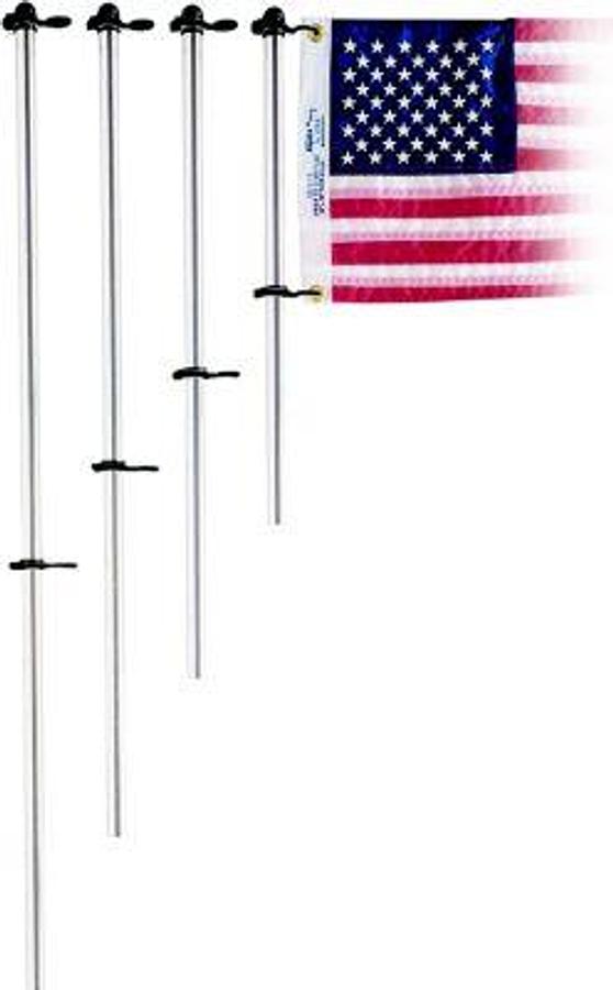 TAYLOR MADE ALUMINUM FLAG POLE - 30in