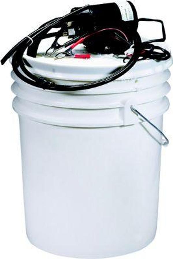 JOHNSON PUMP 65000 12V COMPLETE OIL CHANGE KIT WITH PAIL