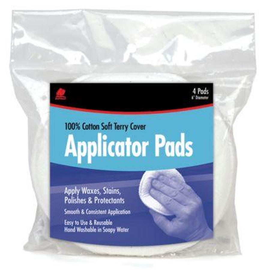 Used Wax Applicator Pads 2-Pk