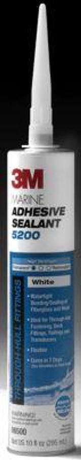 3M 5200 ADHESIVE SEALANT WHITE - 10oz