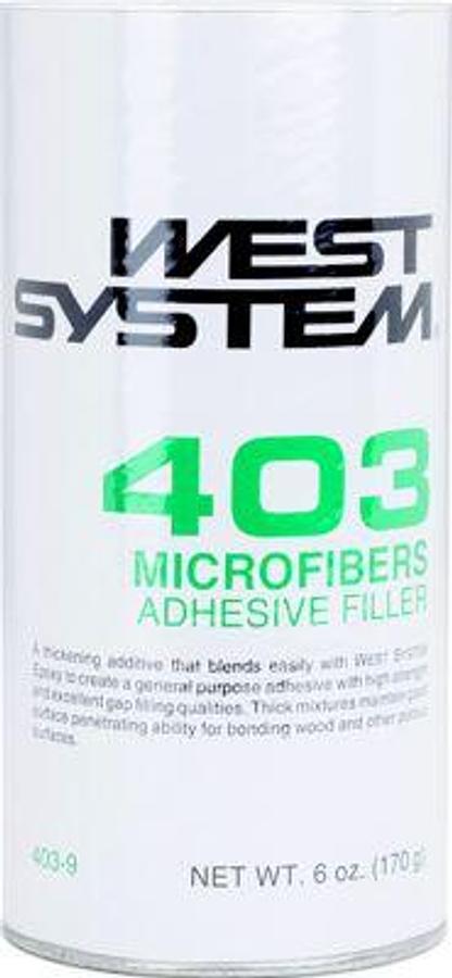 WEST SYSTEM MICROFIBER FILLER - 6oz