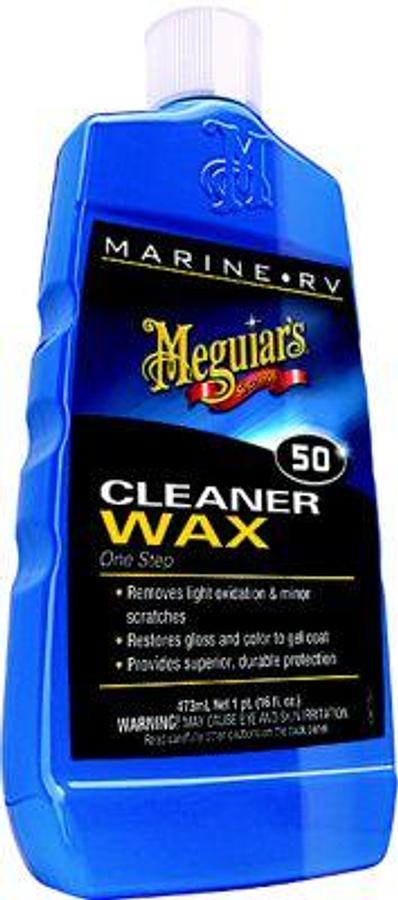Used MEGUIAR'S 1 STEP BOAT CLEANER/WAX - 32oz