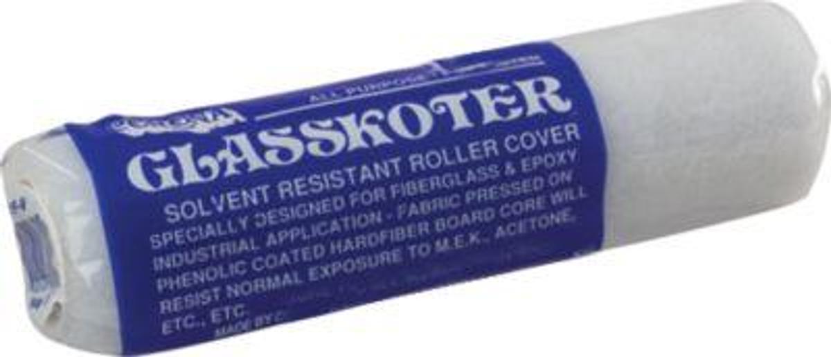 CORONA BRUSHES 9 GLASSKOTER 1/4 NAP (WHITE)