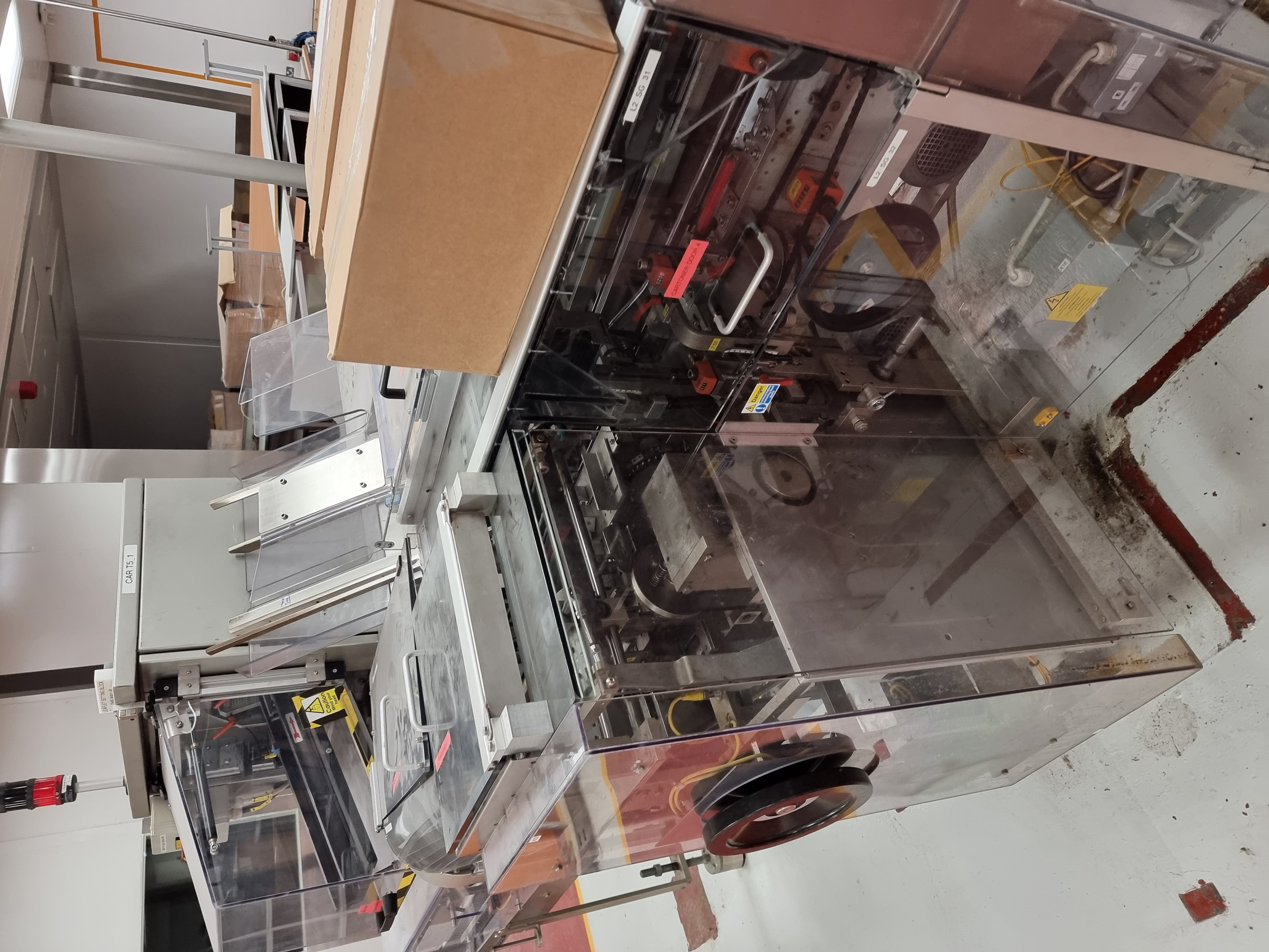 Used Bosch Cart 15 Cartoning Machine