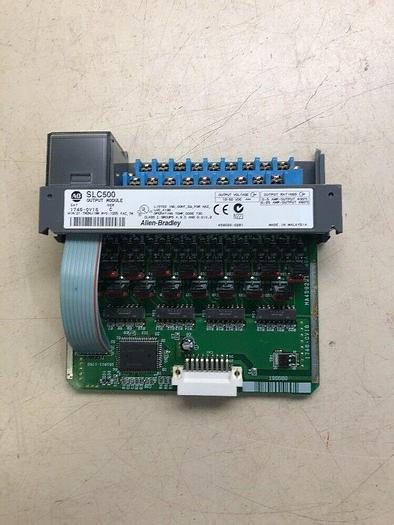 Used Allen Bradley 1746-OV16 Ser C-SLC 500-Output Module DC SINK