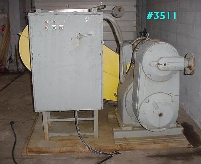 Used 25 GALLON J.H. DAY MIXTRUDER – JACKETED WITH CONTROL PANEL – #3511