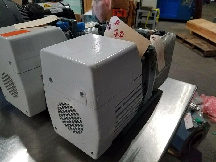 Used Alcatel Pascal 2005 SD Dual Stage Rotary Vane Pump REBUILT + FREE SHIPPING